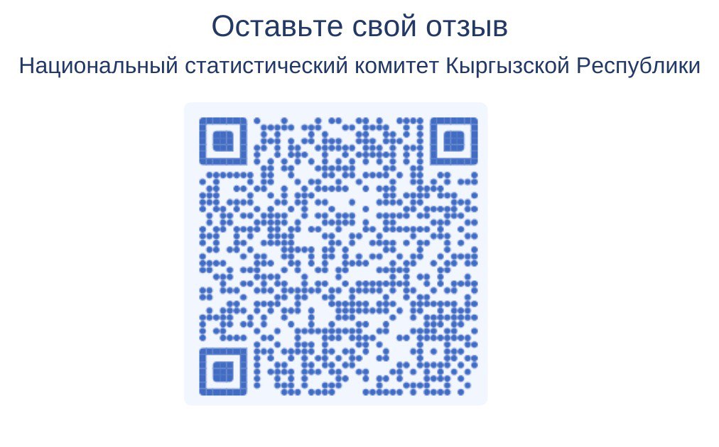 Город Бишкек - Статистика Кыргызстана